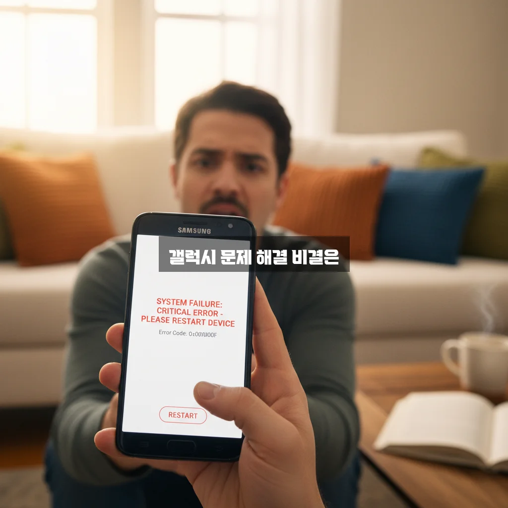 갤럭시 오류 대처법 관련 이미지 2