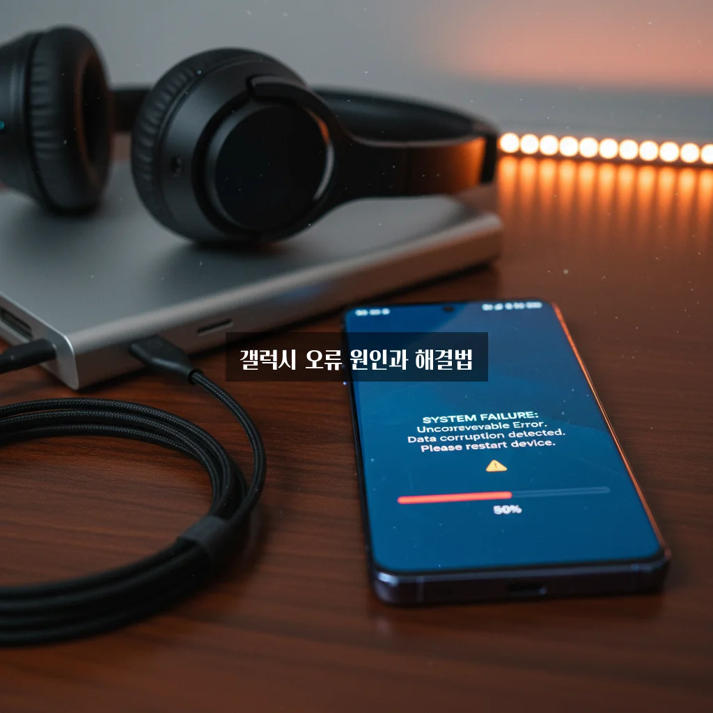 갤럭시 오류 정상 여부 관련 이미지 1