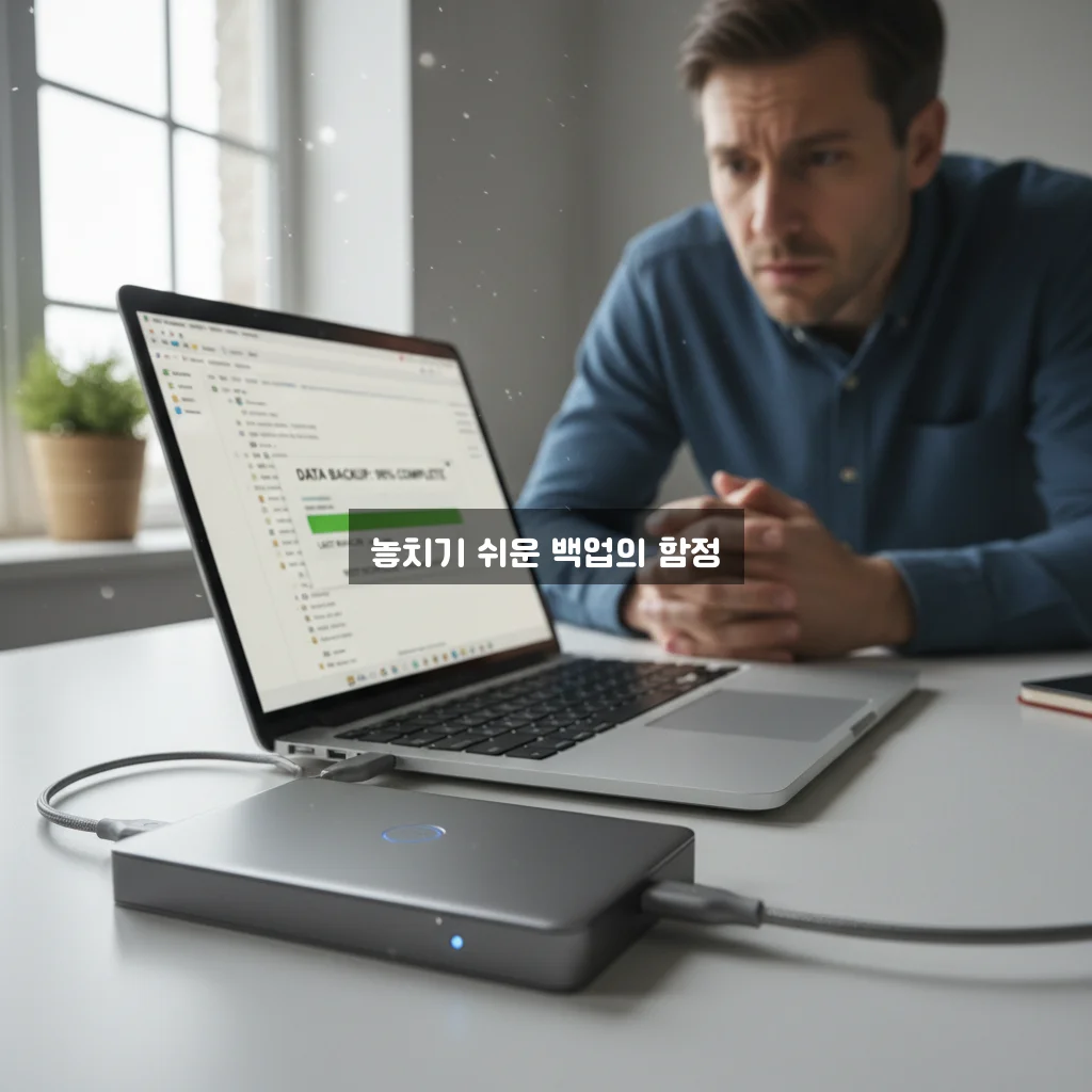 데이터 백업 주의사항 관련 이미지 1