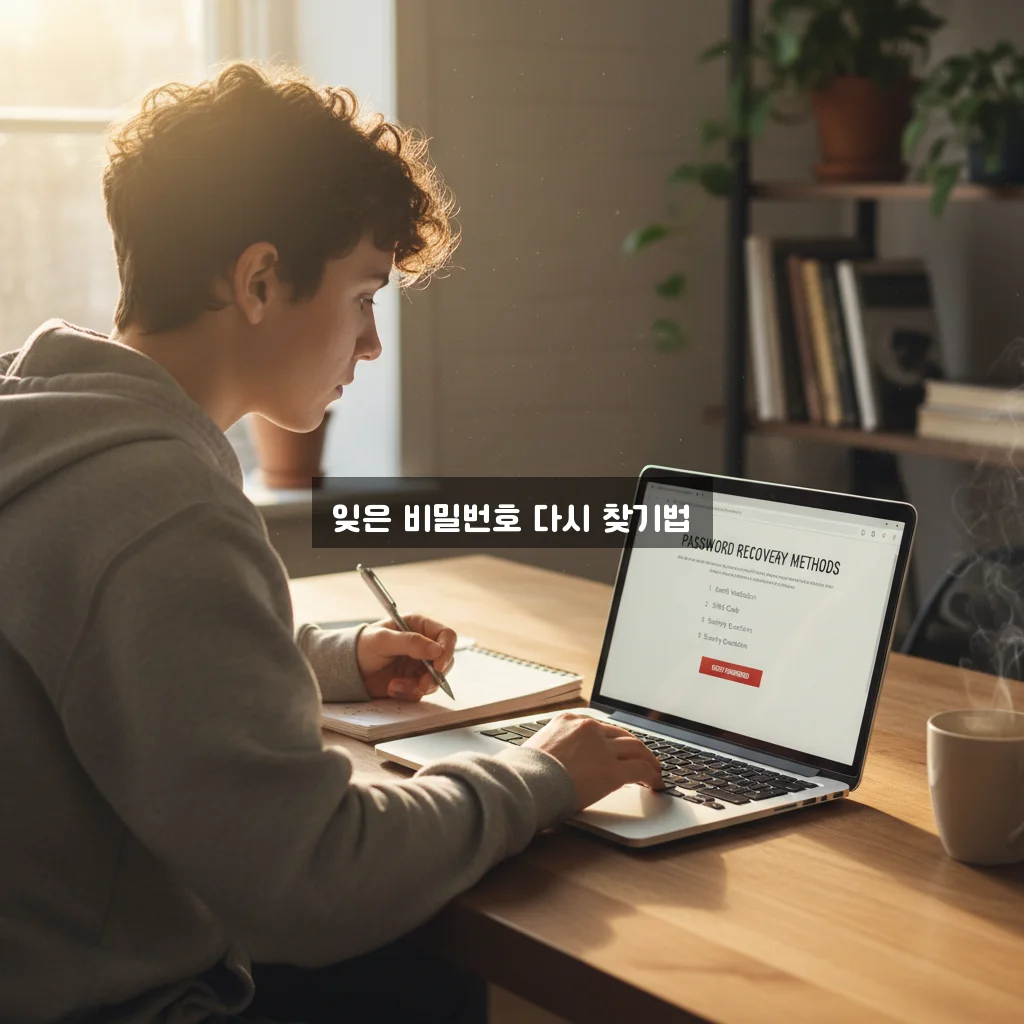 비밀번호 관리 복구방법 관련 이미지 2