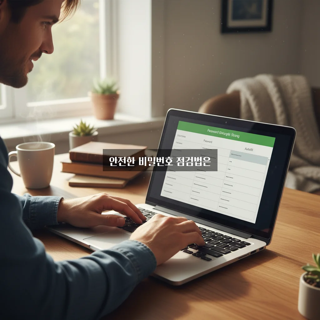 비밀번호 관리 확인방법 관련 이미지 2