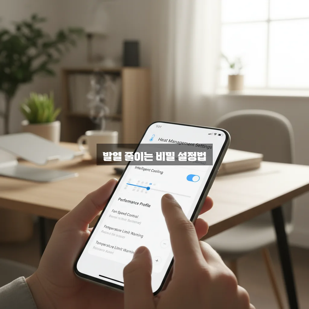 스마트폰 발열 설정방법 관련 이미지 1