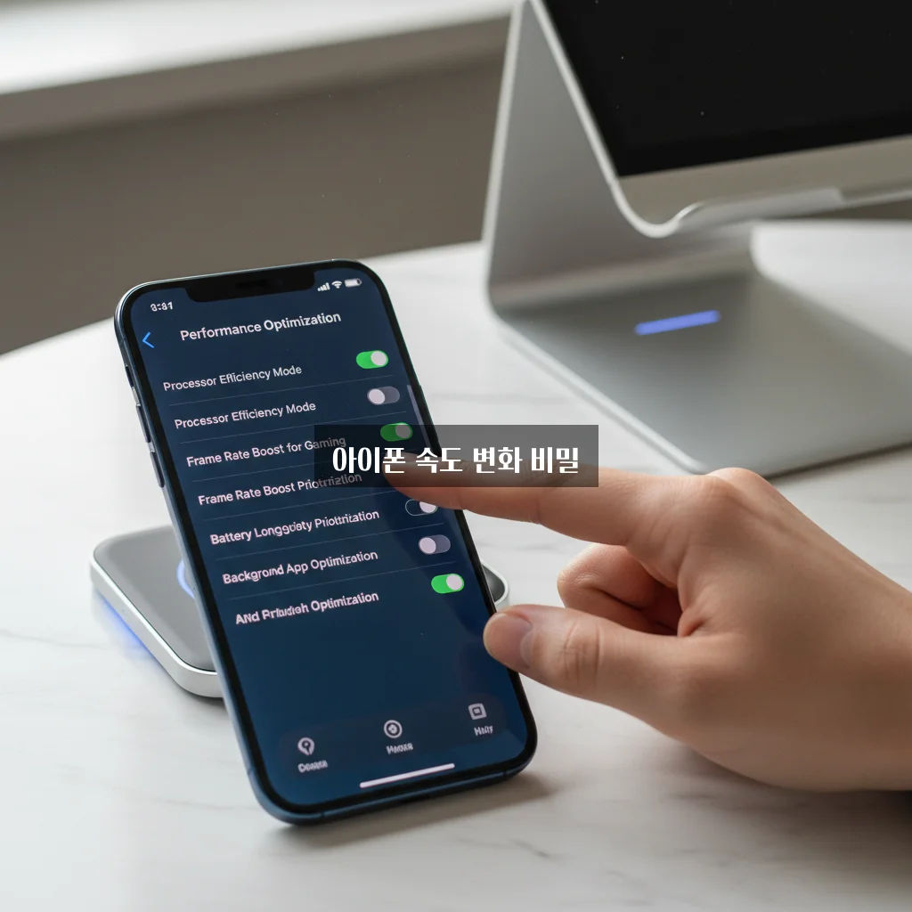 아이폰 느려짐 설정방법 관련 이미지 1