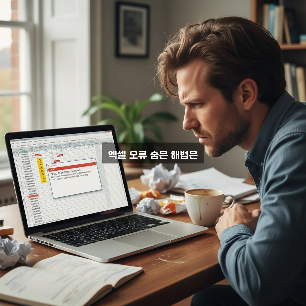 엑셀 오류 대처법 관련 이미지 1
