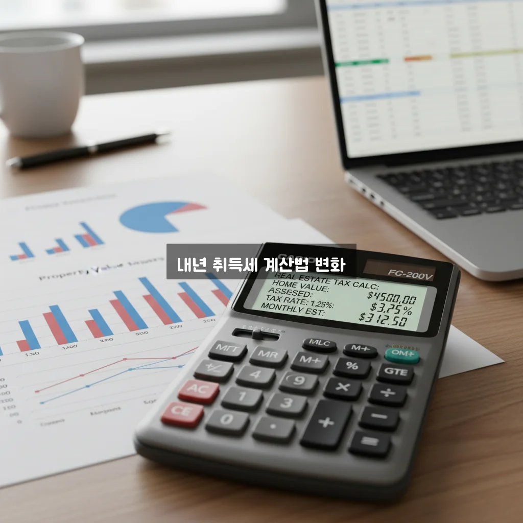 2026년 부동산 취득세율 계산기 완벽 정리 방법 관련 이미지 3
