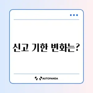 영세 자영업자 부가세 신고 기한 연장, 꼭 알아보세요!