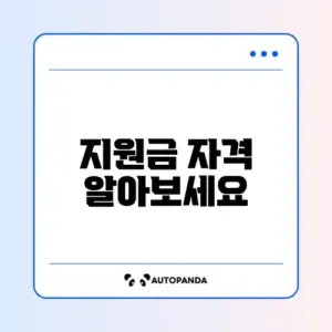 신규 창업자를 위한 청년창업지원금 자격 완벽 가이드