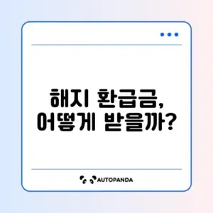 자영업자를 위한 노란우산공제 해지 환급금 완벽 가이드