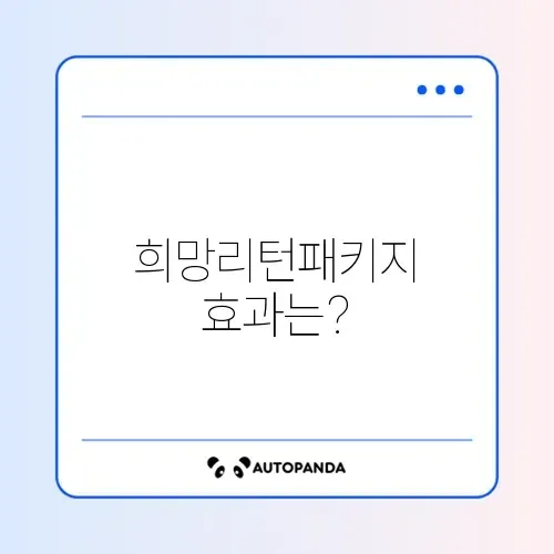 폐업 소상공인 희망리턴패키지 후기 완벽 정리