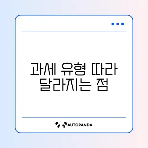 간이과세자와 일반과세자 차이 완벽 정리 가이드