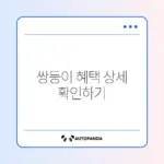 쌍둥이 첫만남이용권 지급 금액 완벽 정리 알아보기