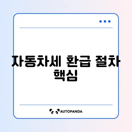 자동차세 연납 후 차량 판매 시 환급받는 방법 완벽 정리 썸네일