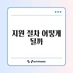 장애인 보조기기 지원 신청 방법 완벽 정리 알아보기