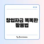 초기창업패키지 사업화자금 사용처 완벽 정리 가이드